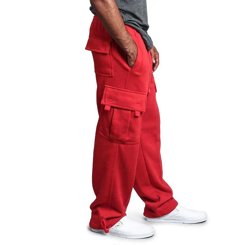 Pantalon cargo multi-poches pour hommes