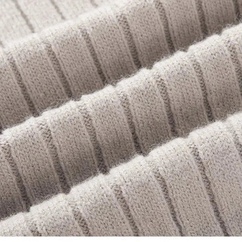 Quarter-Zip Ribbed Sweater for Men - Image 5