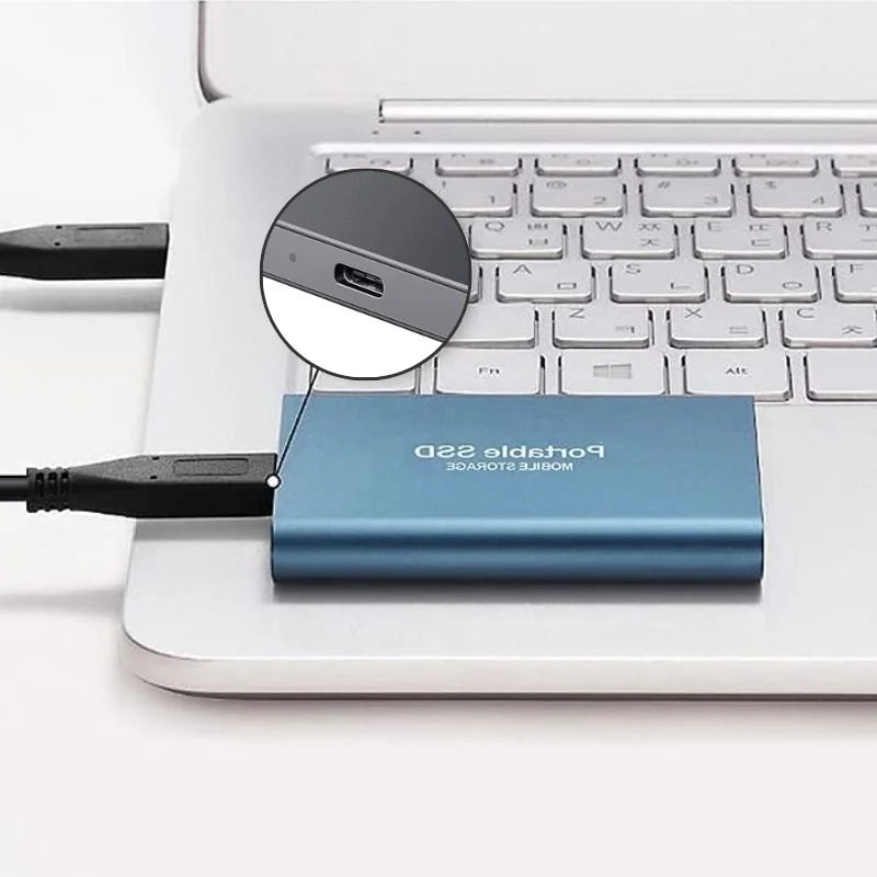 Vysokorýchlostný externý disk SSD - ultrarýchle úložisko v kompaktnom tele