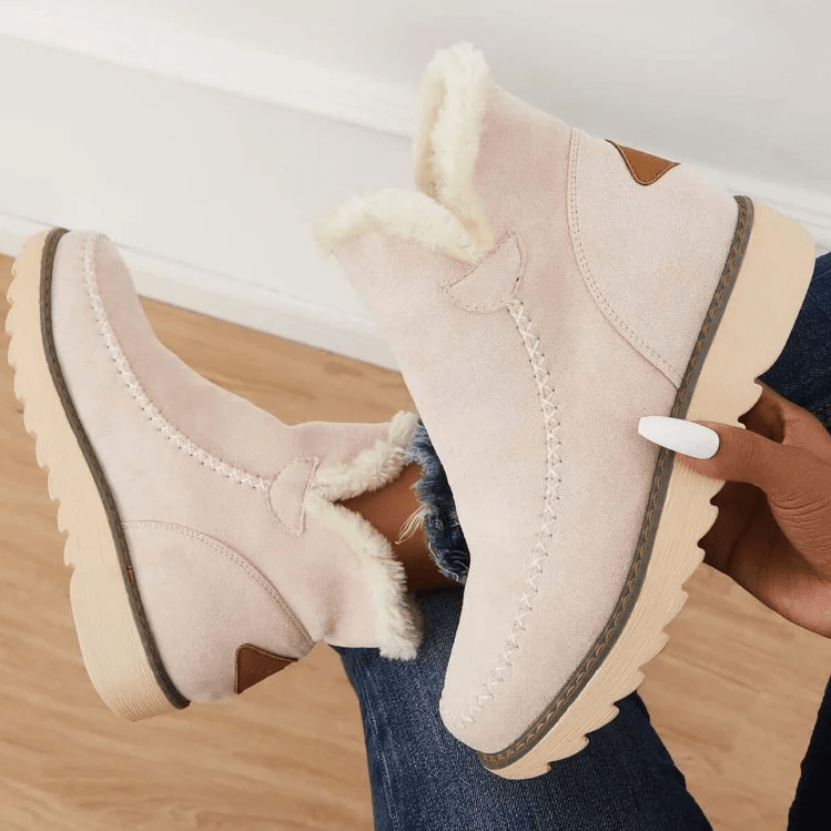 Super comfortable and warm winter boots for women - non-slip and soft lined