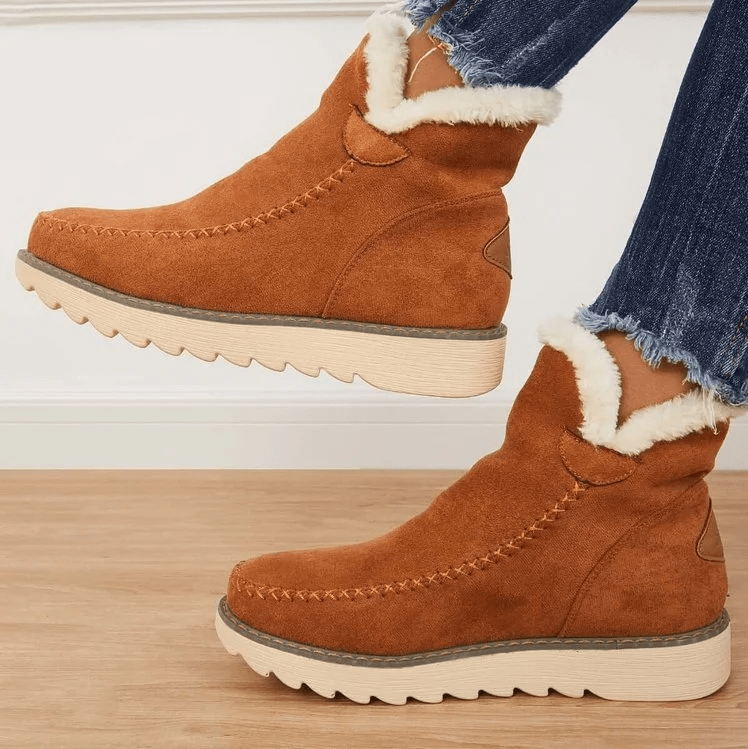 Super comfortable and warm winter boots for women - non-slip and soft lined