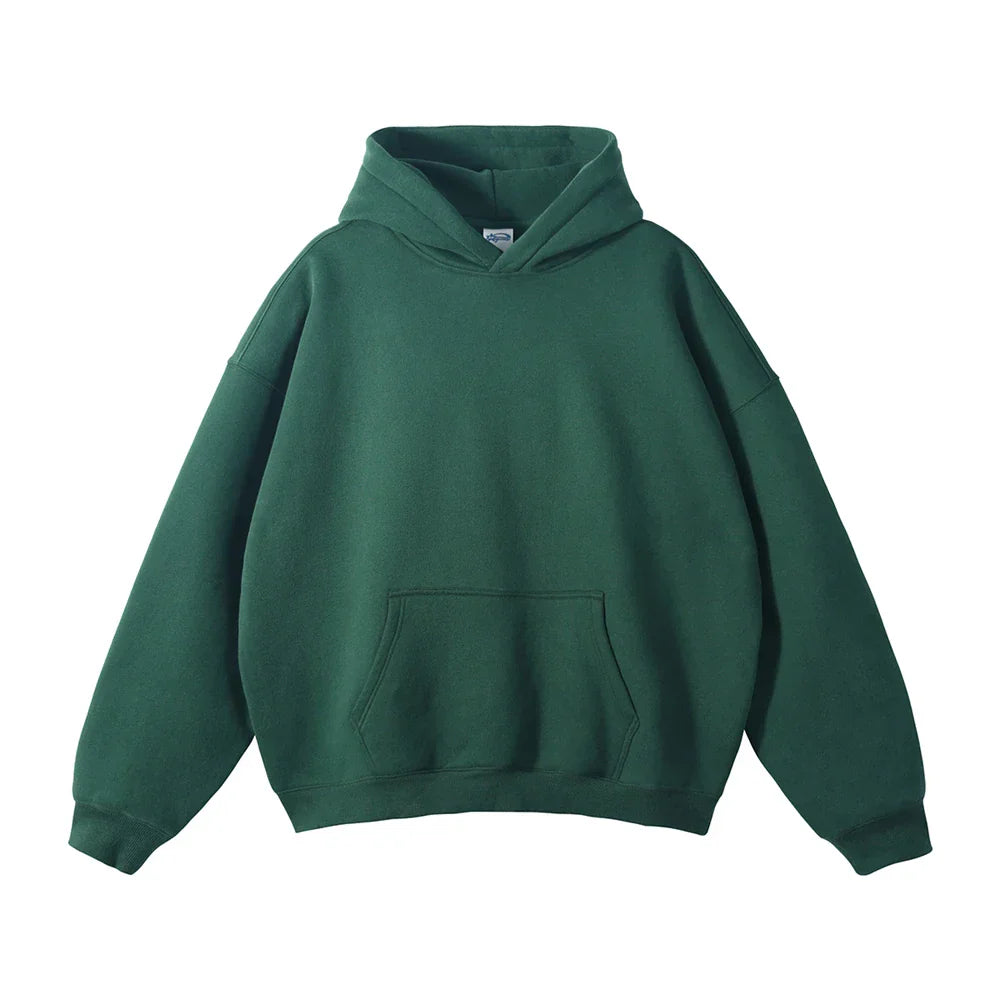 Relaxed Fit Pullover Hoodie for Men - Image 9