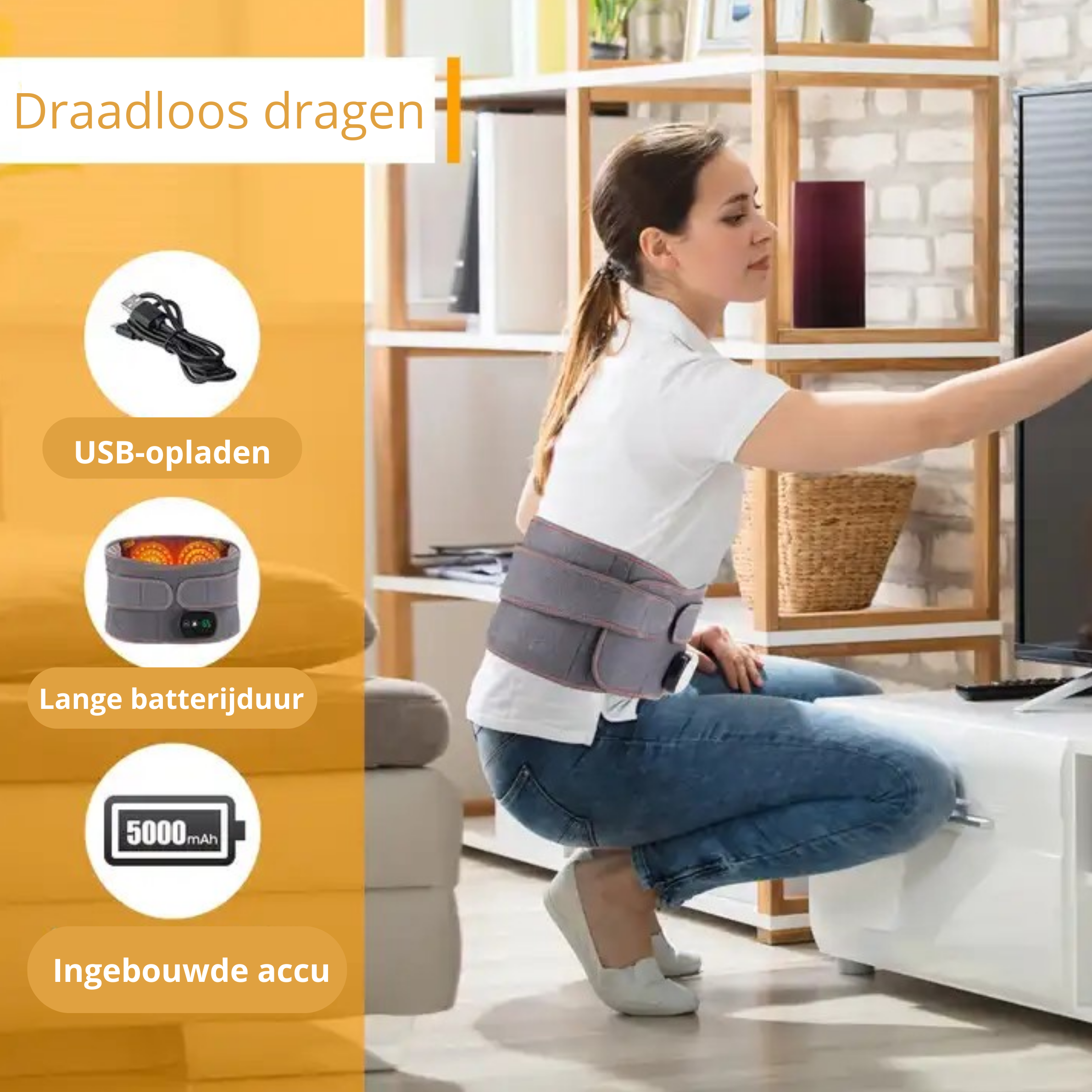 Infravörös hő - hát alsó része