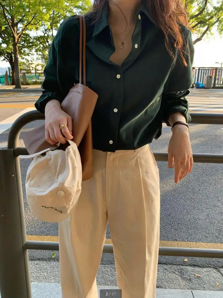 Long Sleeve Blouse for Women - Image 3