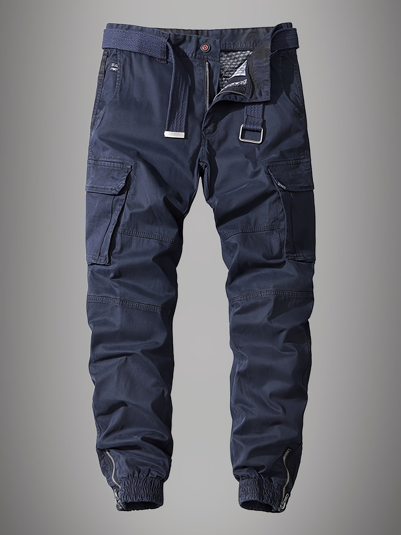 Joggers Cargo Premium da uomo - Design ricamato con tasche multiple