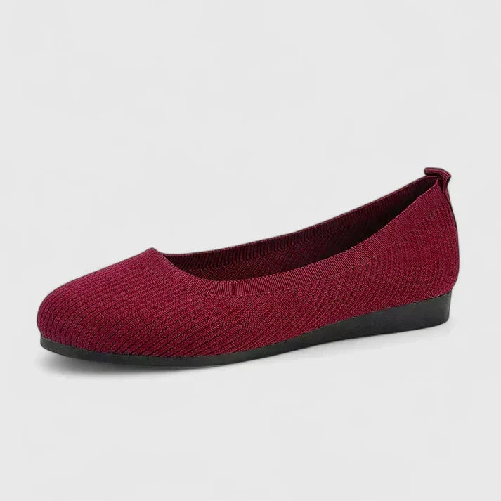 Women's Orthopedic Walking Shoes - Comfortable Slip-On Loafers with Arch Support and Non-Slip Sole for Posture Correction