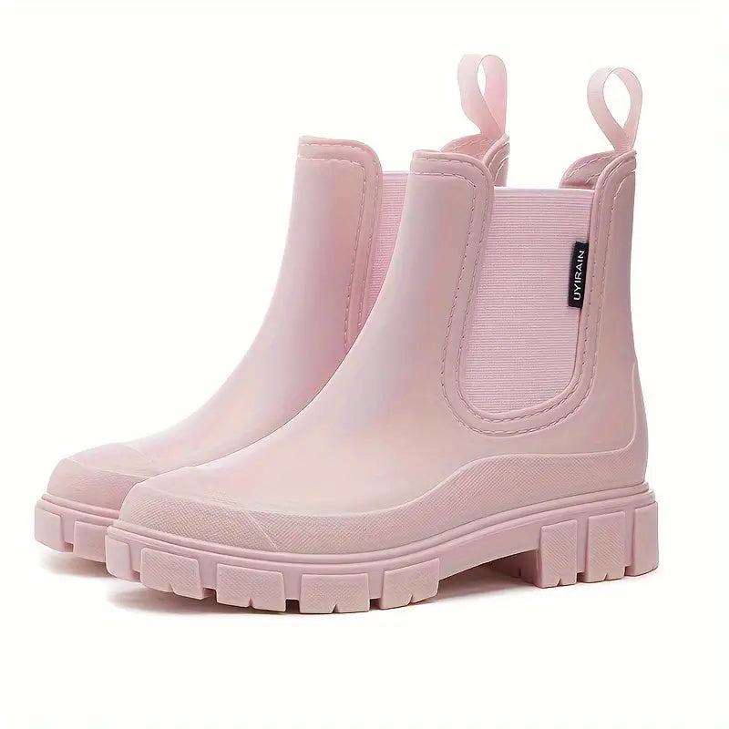 Lug Sole Chelsea Boots for Women - Image 4