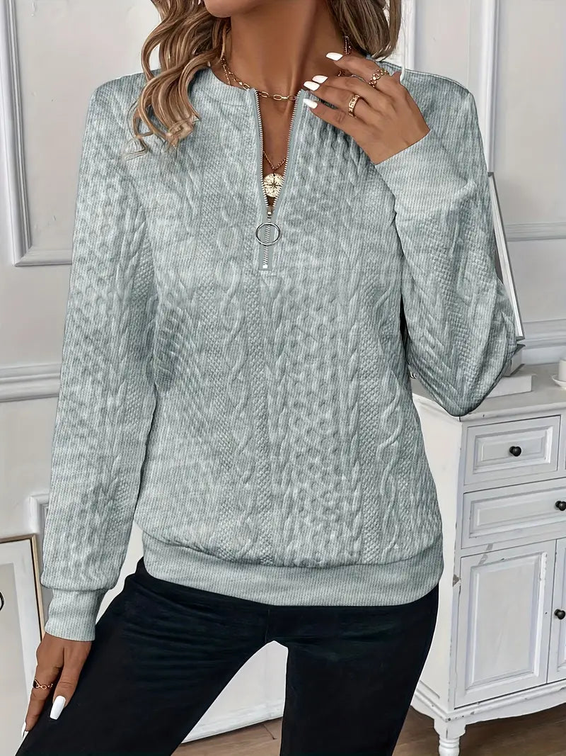 Elegant knitted sweater