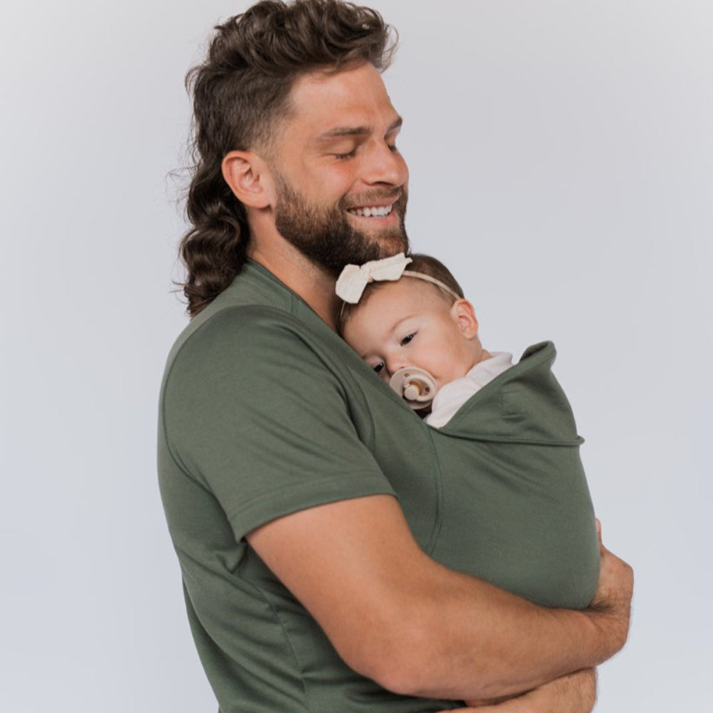 Babahordozó pamut póló Wrap Sling Sling