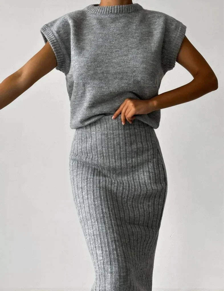 Sleeveless Ribbed Knit Top for Women - Image 11
