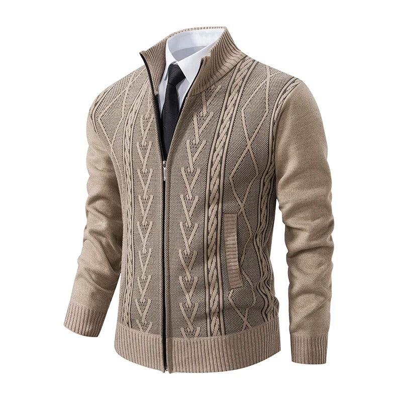 Jersey de punto de cachemira para hombre