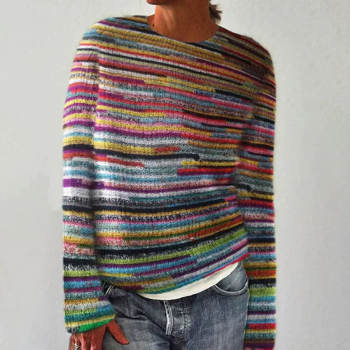 Sweter z grubej dzianiny | Długi rękaw