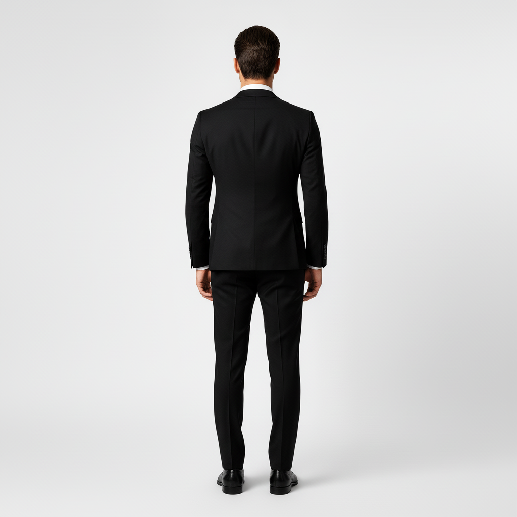 Pánská třídílná sada obleku s sakem, vestou a kalhotami – formální střih slim fit pro svatby, obchodní schůzky a slavnostní příležitosti