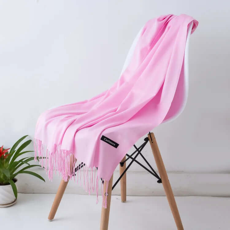 Dámský měkký šátek – lehký šátek na každodenní nošení – velký oversized šátek pro vrstvení – měkký a hřejivý zimní šátek