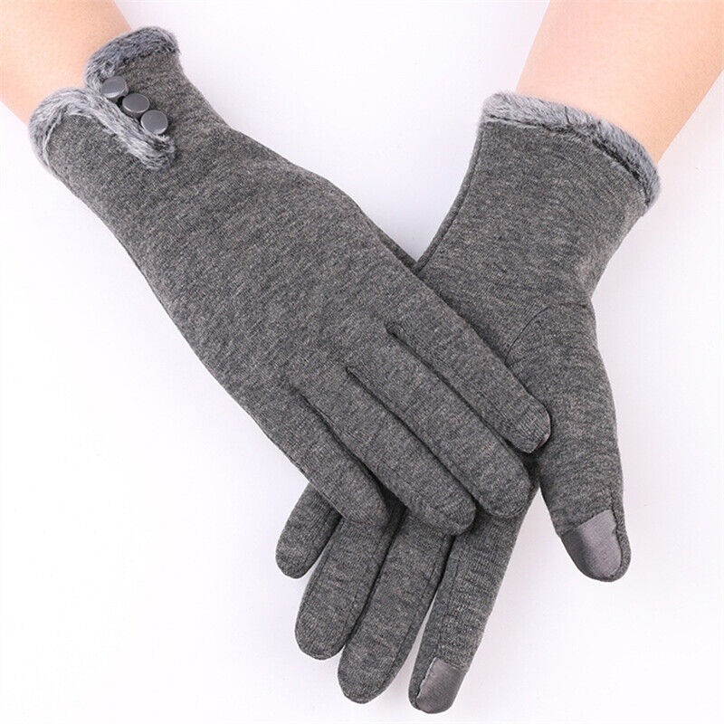 Women's Cashmere-Lined Winter Gloves