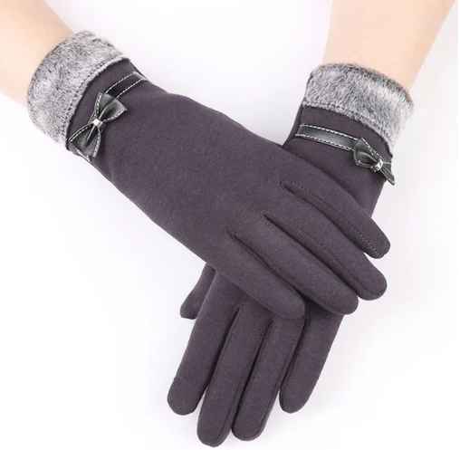 Women's Cashmere-Lined Winter Gloves