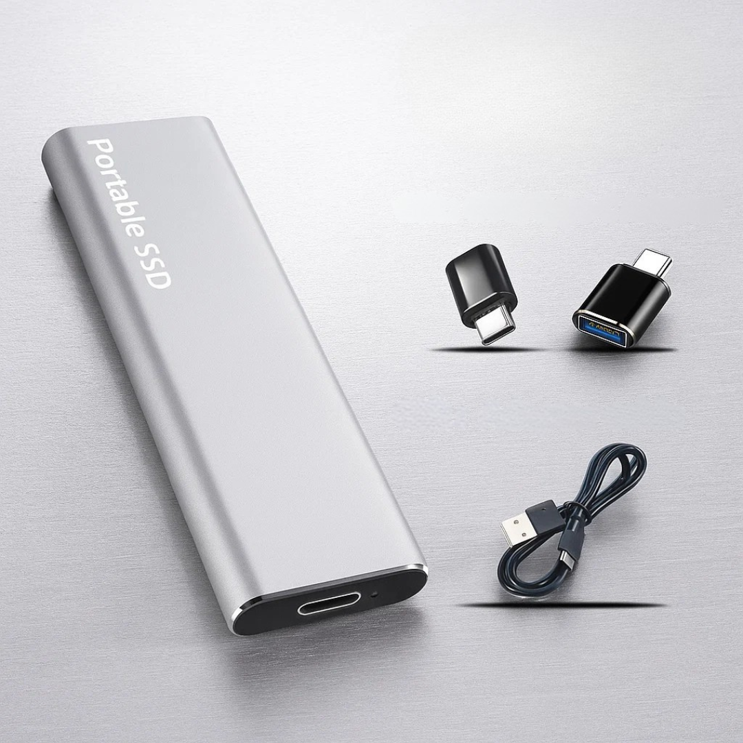 Φορητός SSD με γρήγορη μεταφορά δεδομένων USB-C