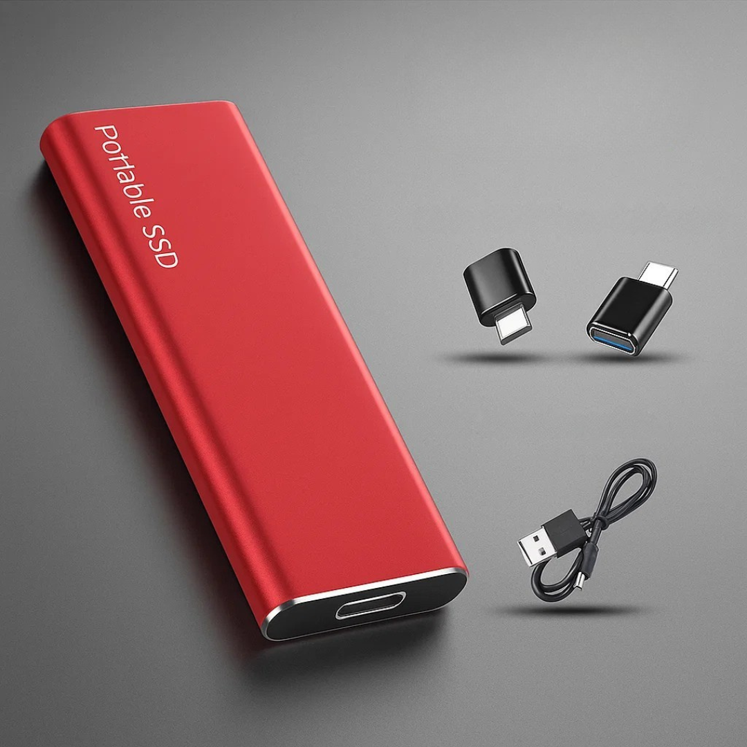 Φορητός SSD με γρήγορη μεταφορά δεδομένων USB-C