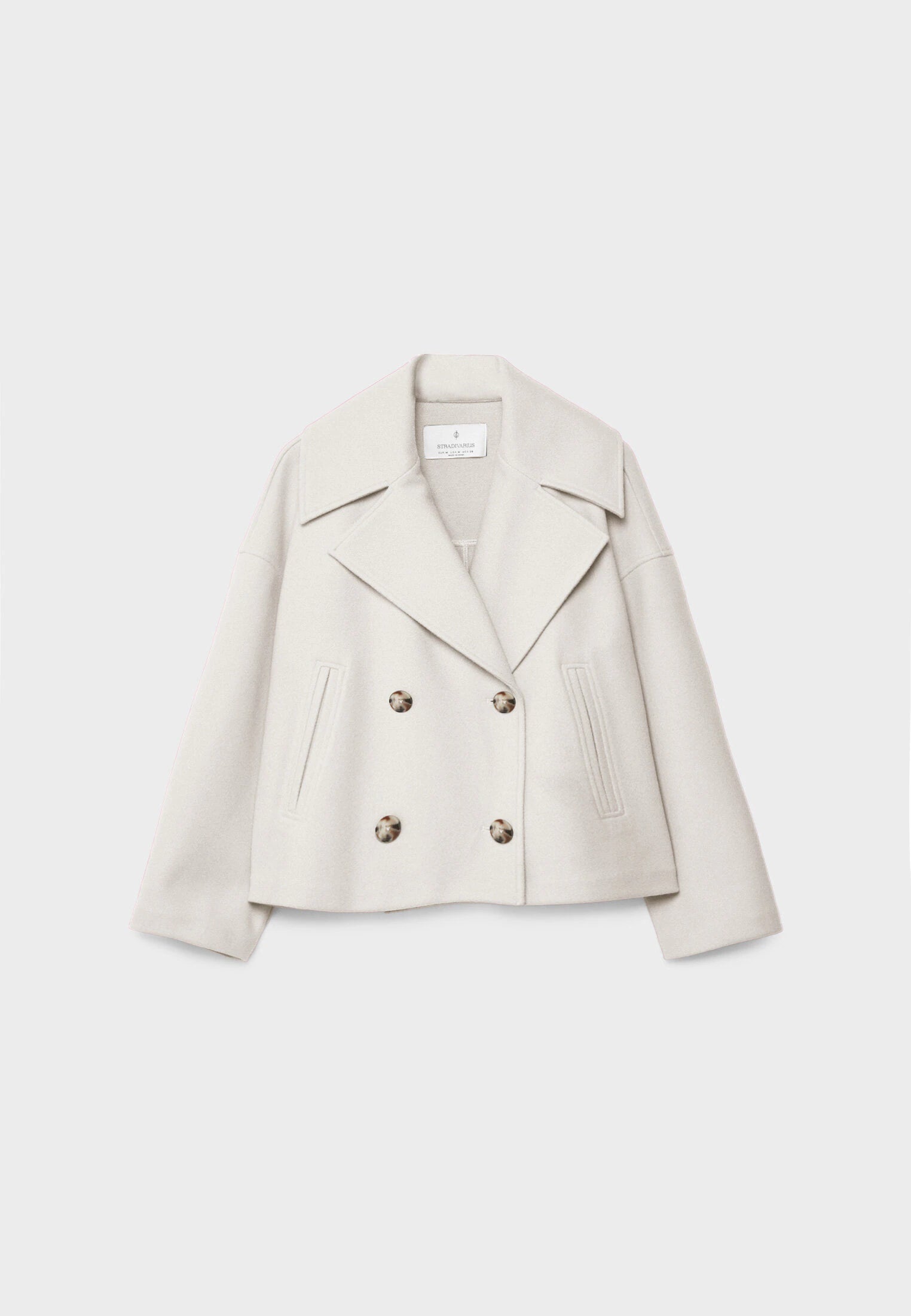 Cropped Double Breasted Jacket for Women - Image 6