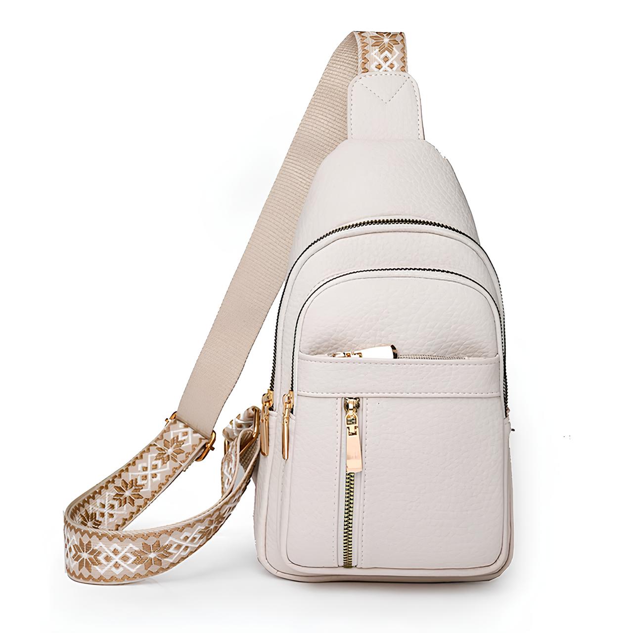 Anti-Theft Crossbody Bag with RFID Blocking | Lightweight Travel Sling Bag with Slash-Resistant Strap and Hidden Zippers