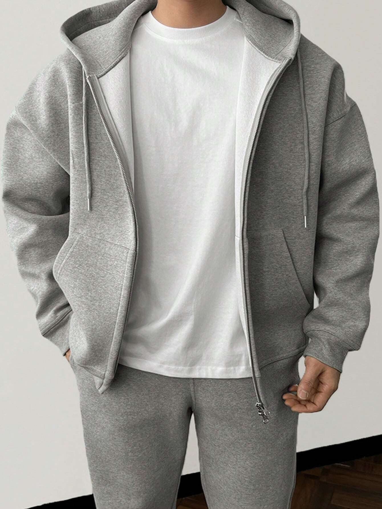 Image of Men's Full Zip Sweatpants Set