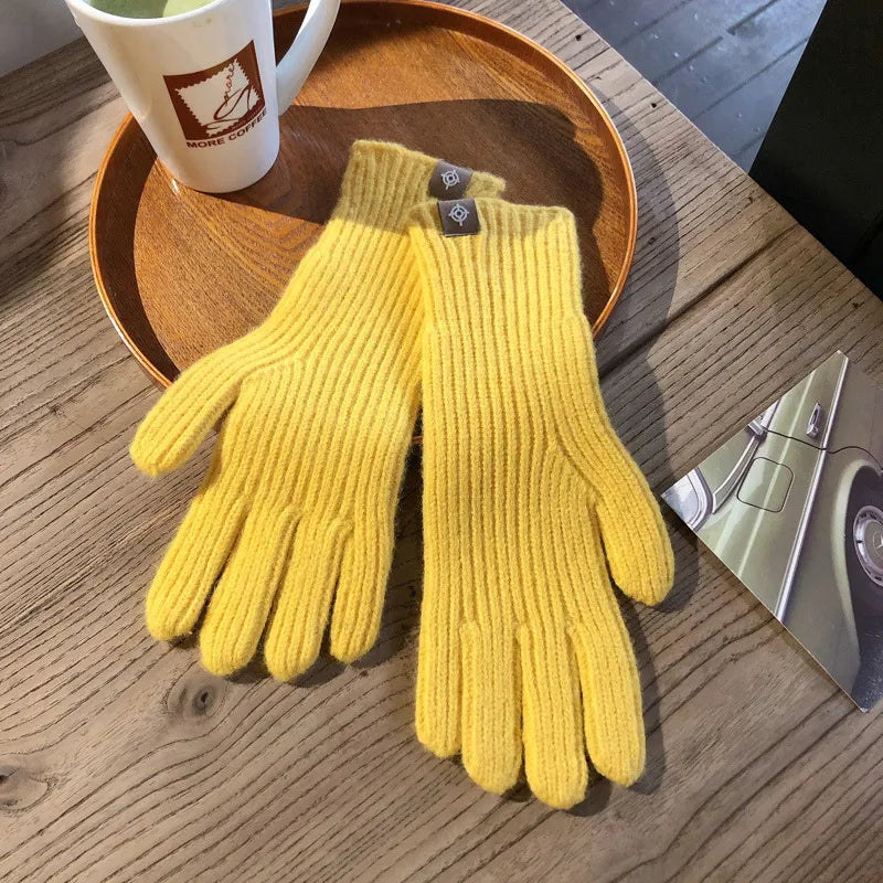 Mănuși din tricot pentru femei | Amestec de bumbac