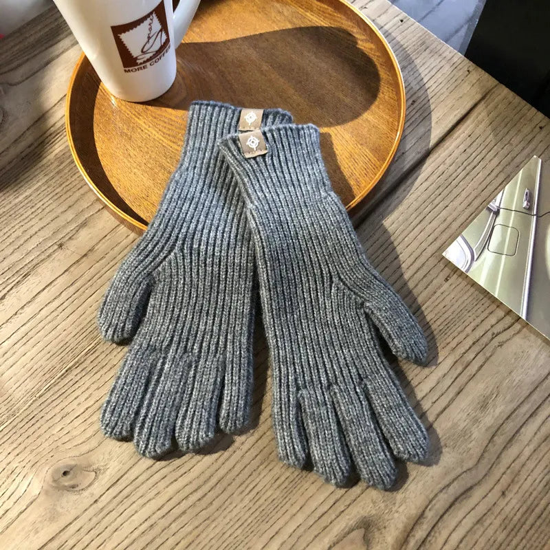 Mănuși din tricot pentru femei | Amestec de bumbac