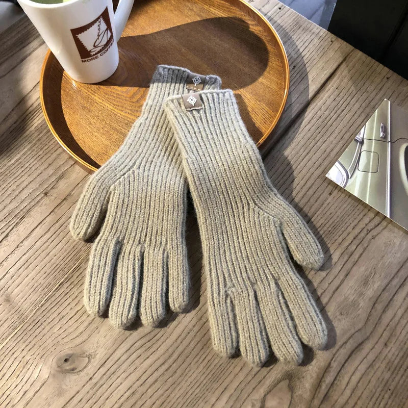 Mănuși din tricot pentru femei | Amestec de bumbac