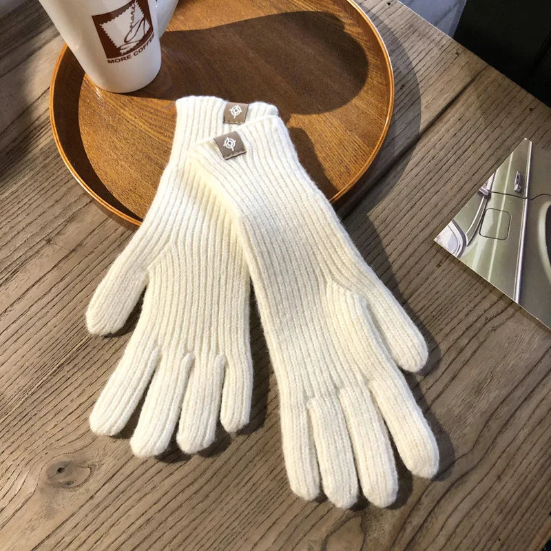 Mănuși din tricot pentru femei | Amestec de bumbac