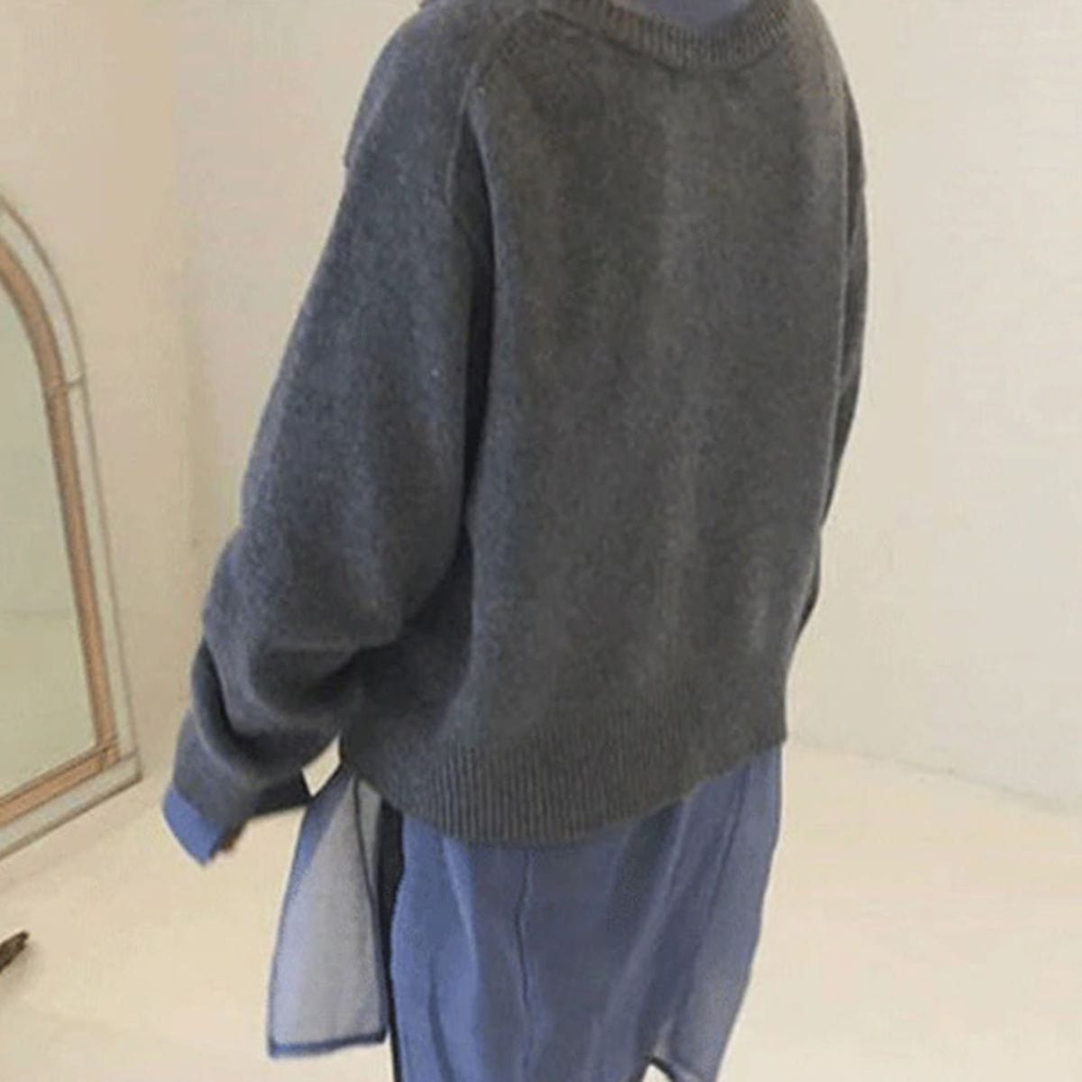 Button-Front Cardigan Sweater for Women - Image 6