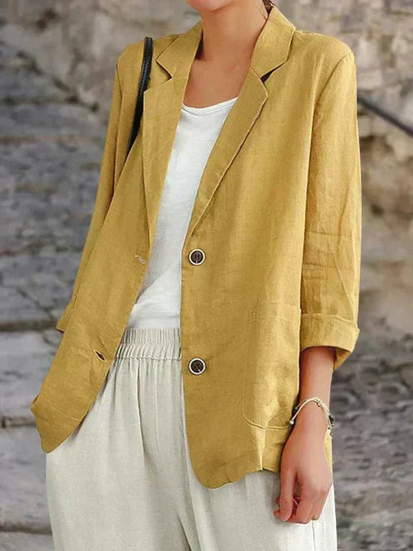 Linenblazer til kvinder – Let og elegant blazer