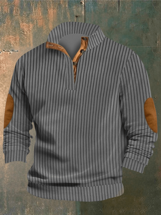 Elegante jersey de punto de inspiración retro