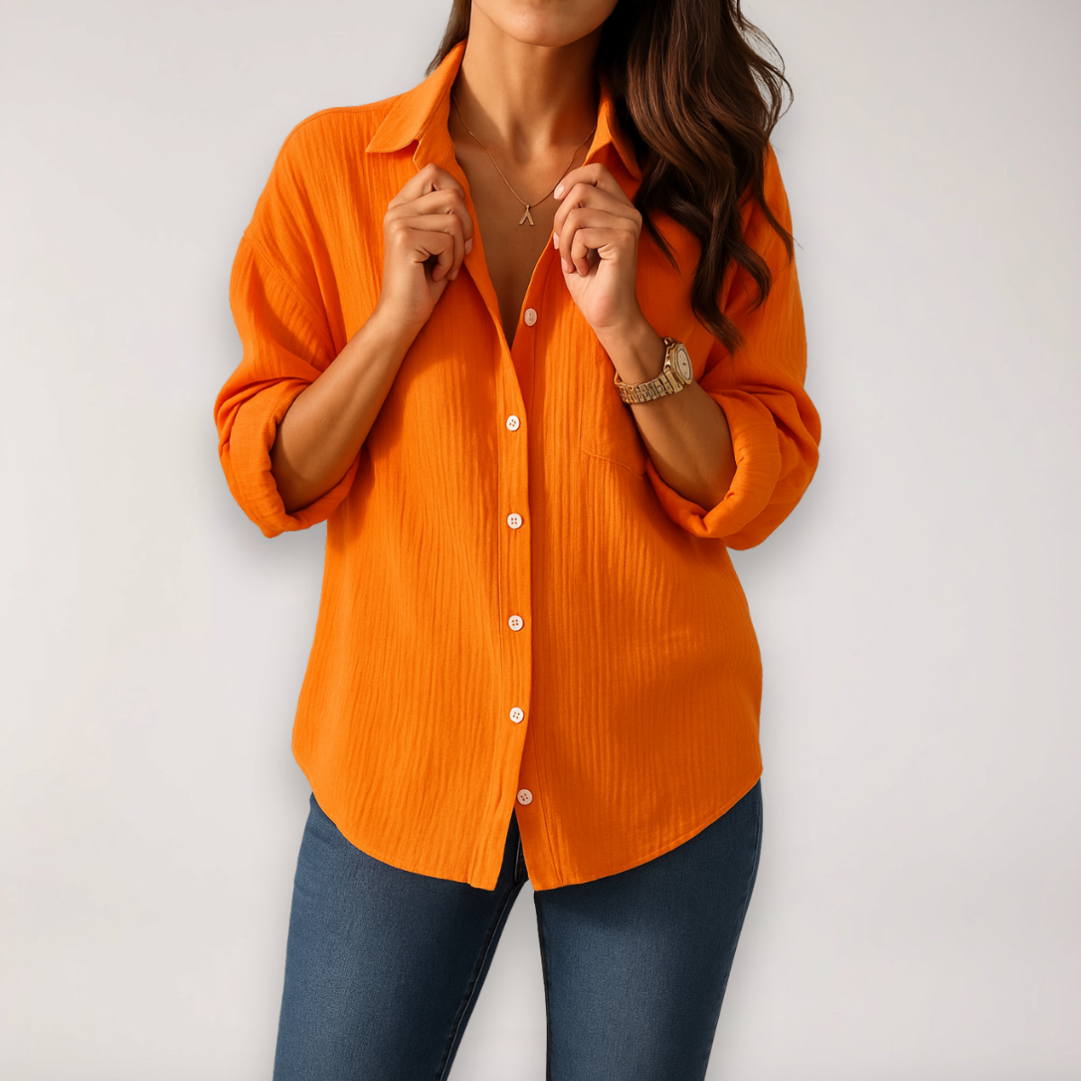 Image of Women's Button-Down Shirt