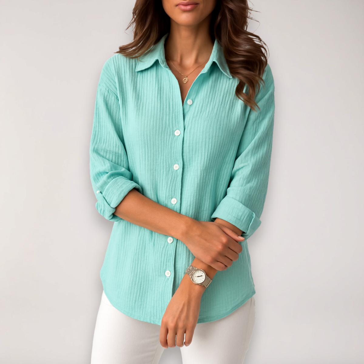Image of Women's Button-Down Shirt