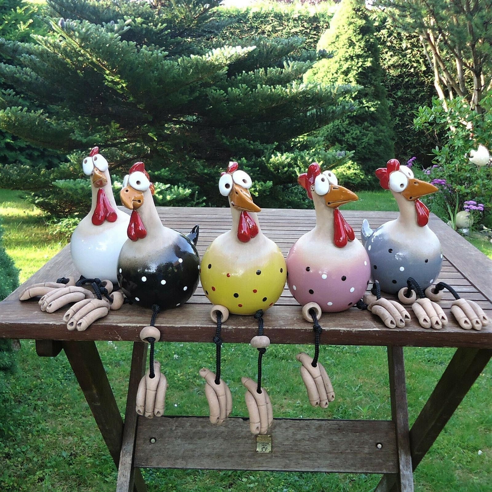 Image of Women's Decorative Resin Chicken