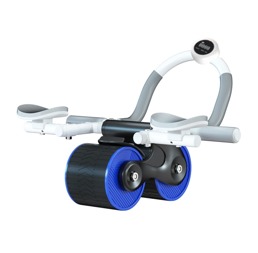 Image of Women's Double Wheel Ab Roller with Phone Holder