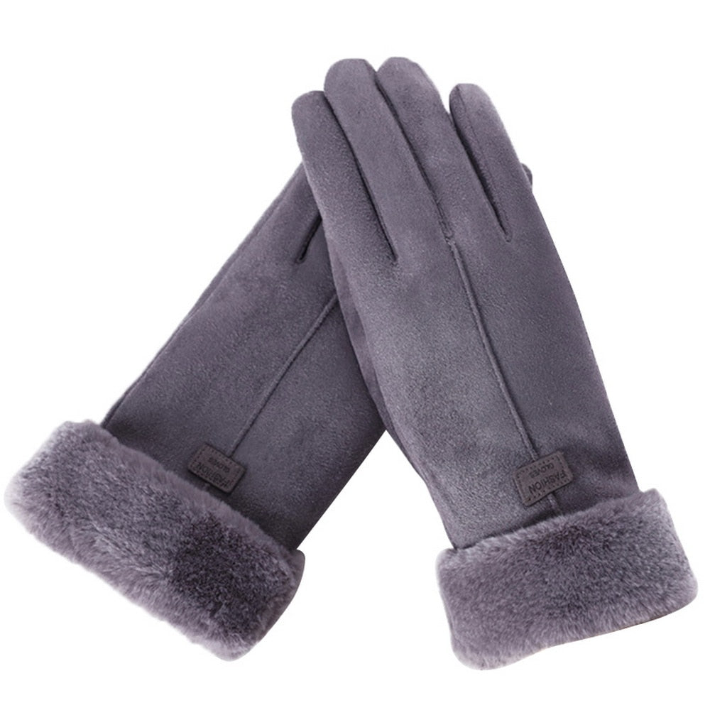 Image of Women's Fleece Lined Winter Gloves