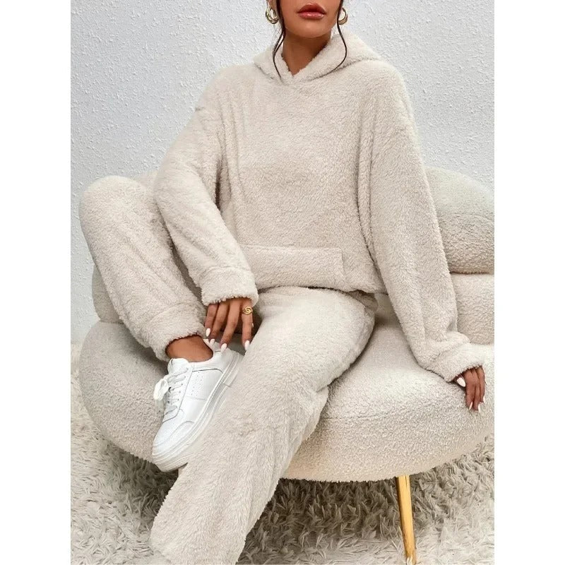 Image of Women's Hooded Loungewear Set