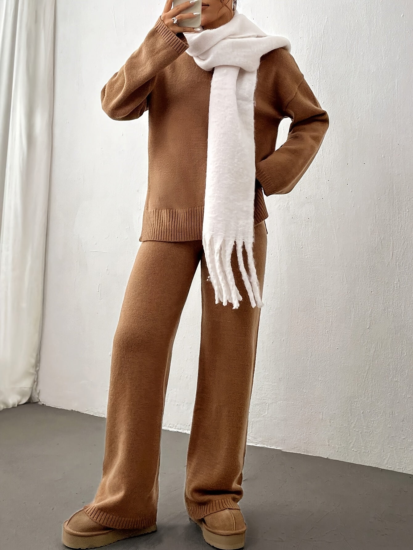 Image of Women's Knit Two-Piece Set