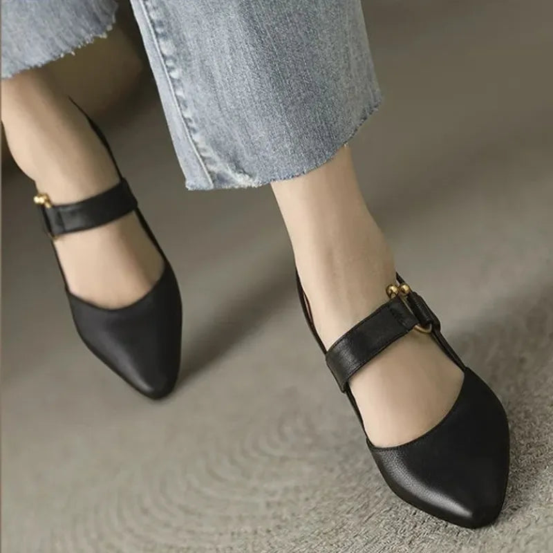Image of Women's Pointed Toe Slingback Heels