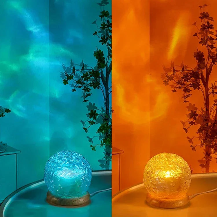 Image of Women's Projection Crystal Lamp