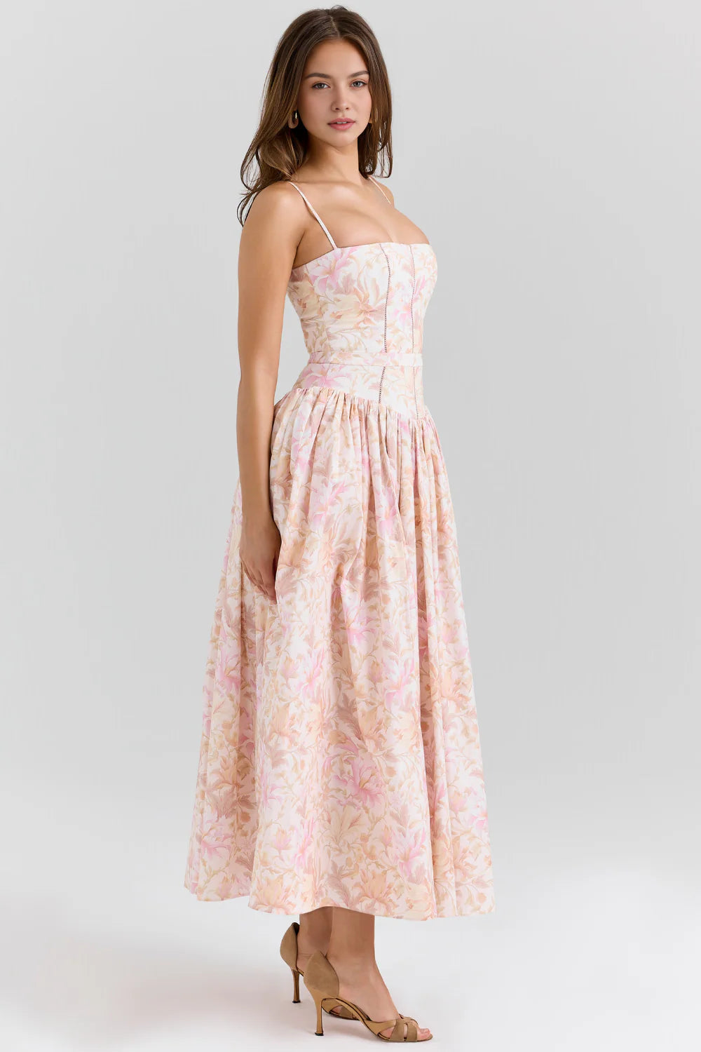 Image of Women's Sleeveless A-Line Maxi Dress