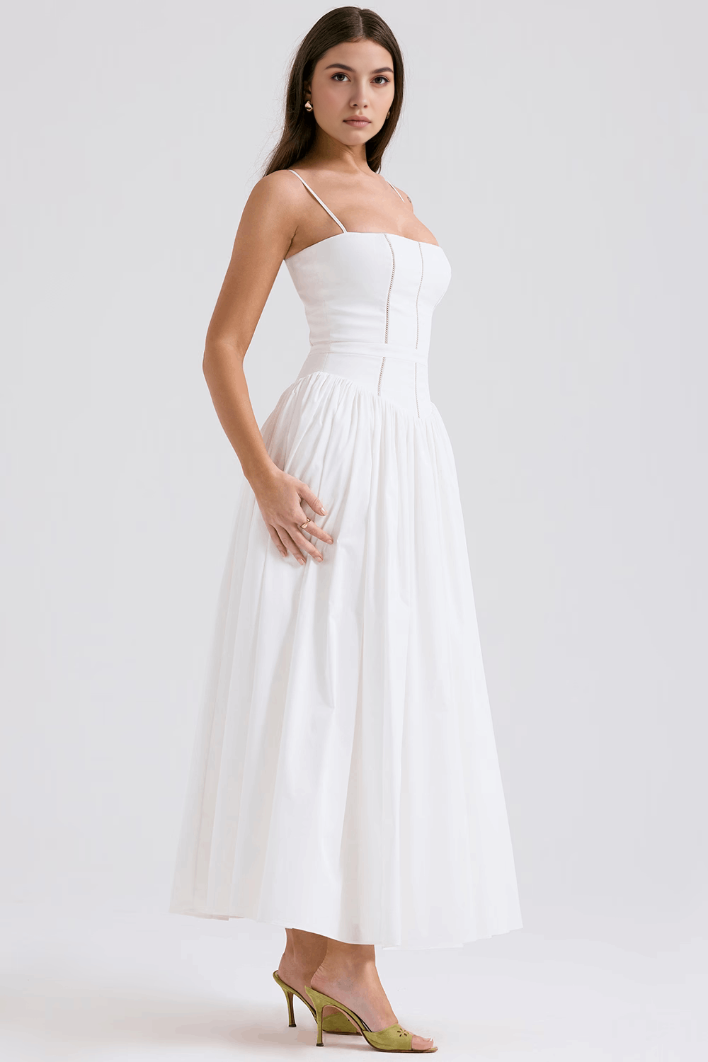 Image of Women's Sleeveless A-Line Maxi Dress