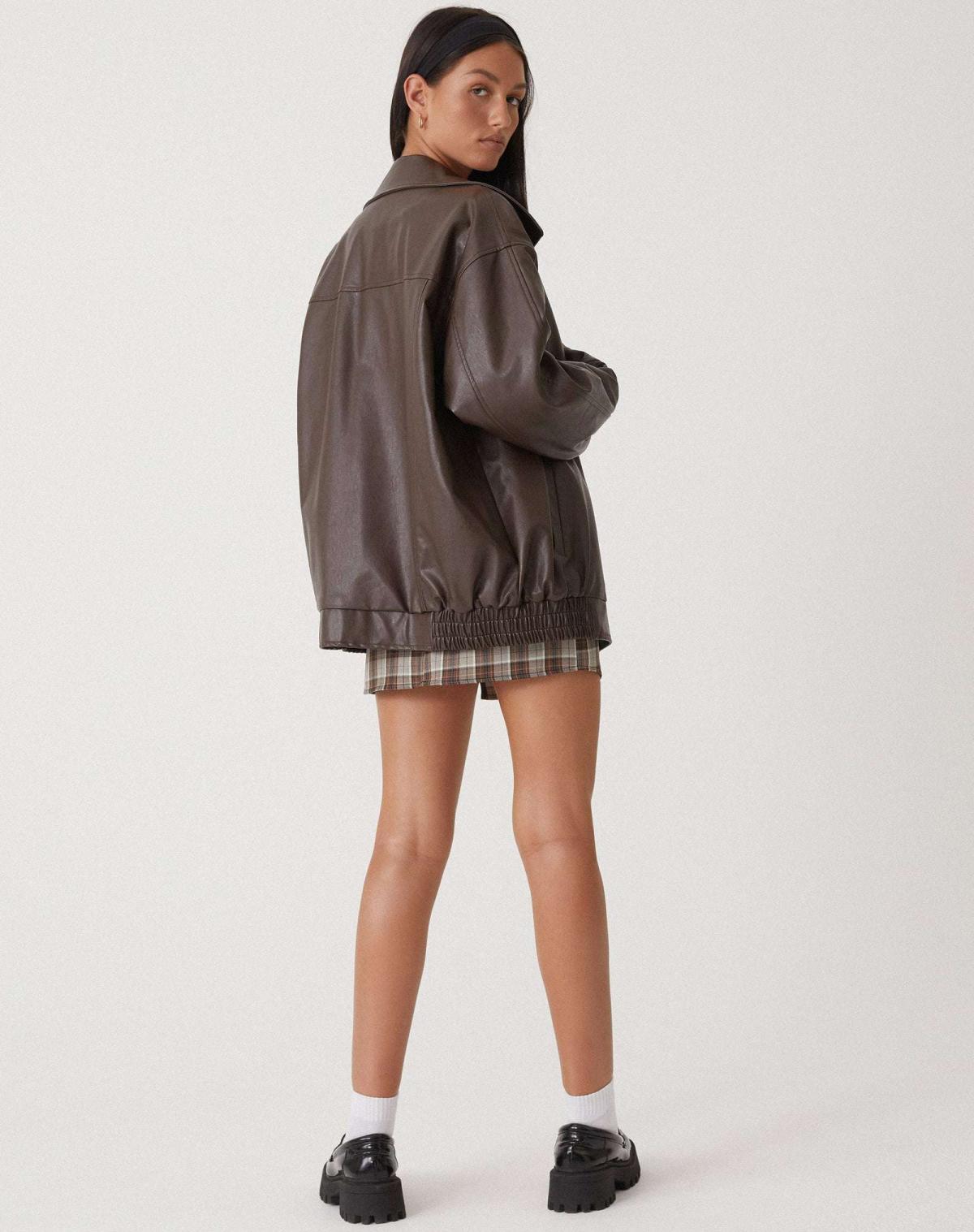 Collared Bomber Jacket for Women - Image 4
