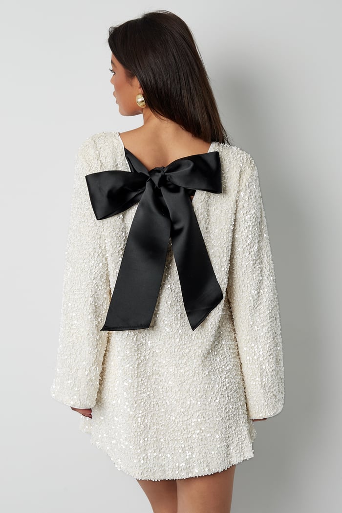 Sequin Mini Long Sleeve Dress for Women - Image 2