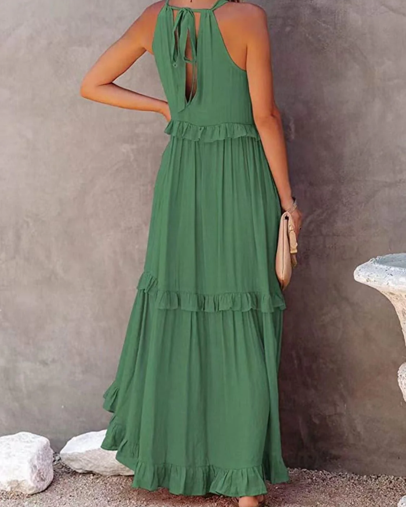 Elegant Flowy Maxi Dress | Flattering Fit