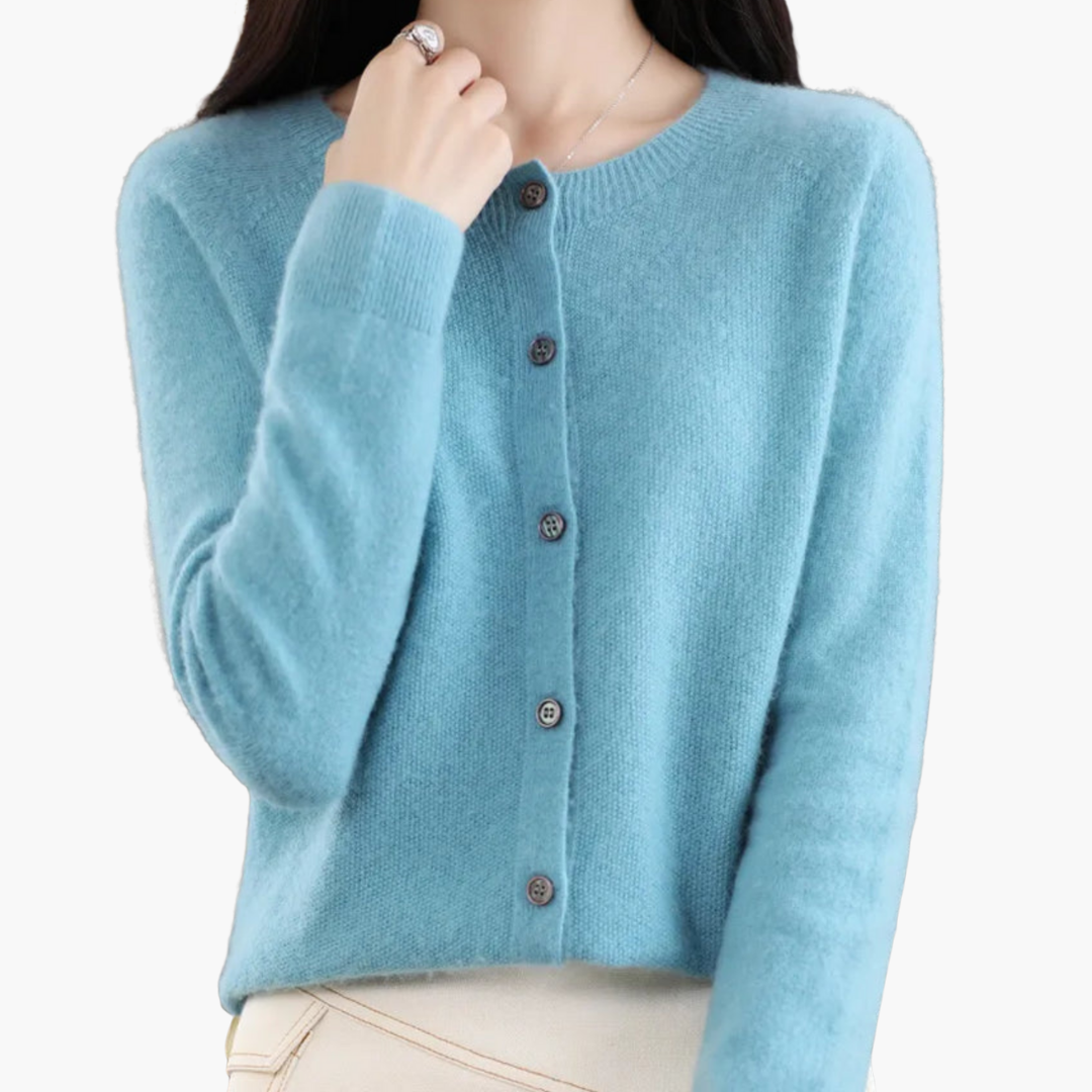 Women's cashmere cardigan