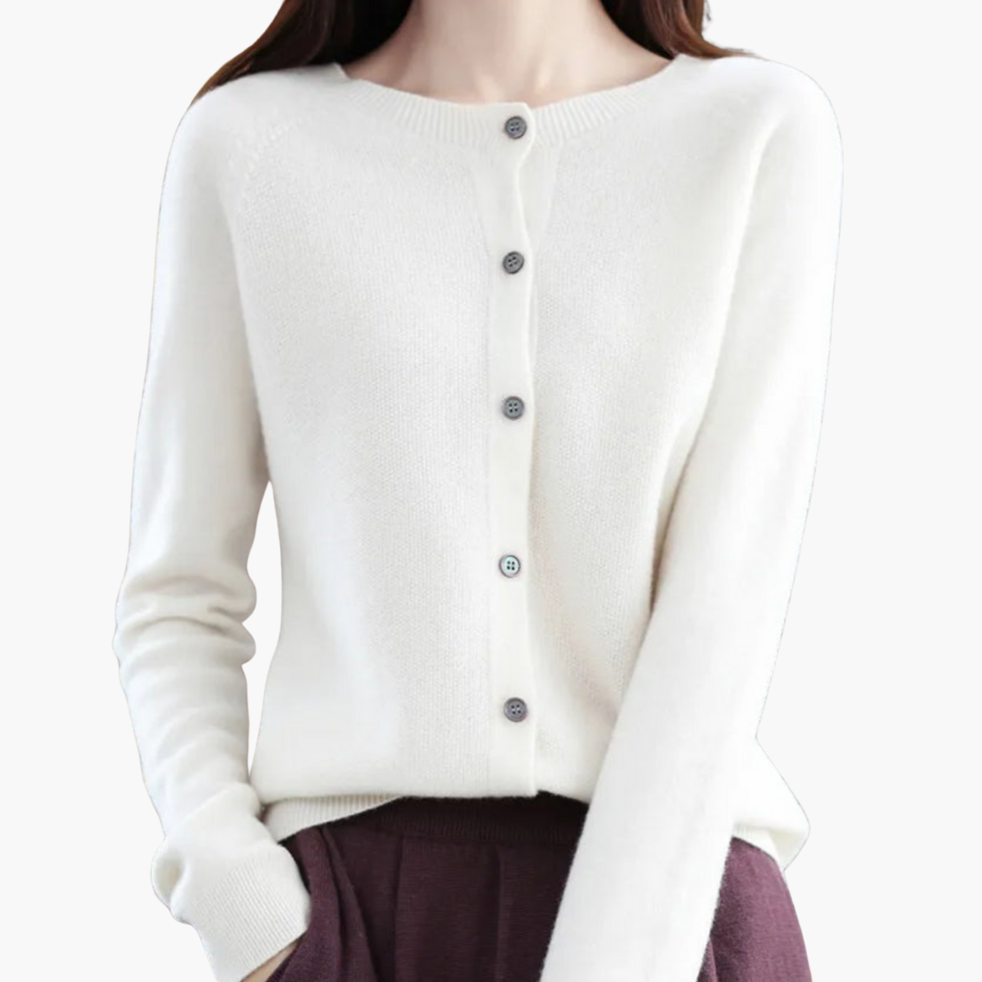 Women's cashmere cardigan
