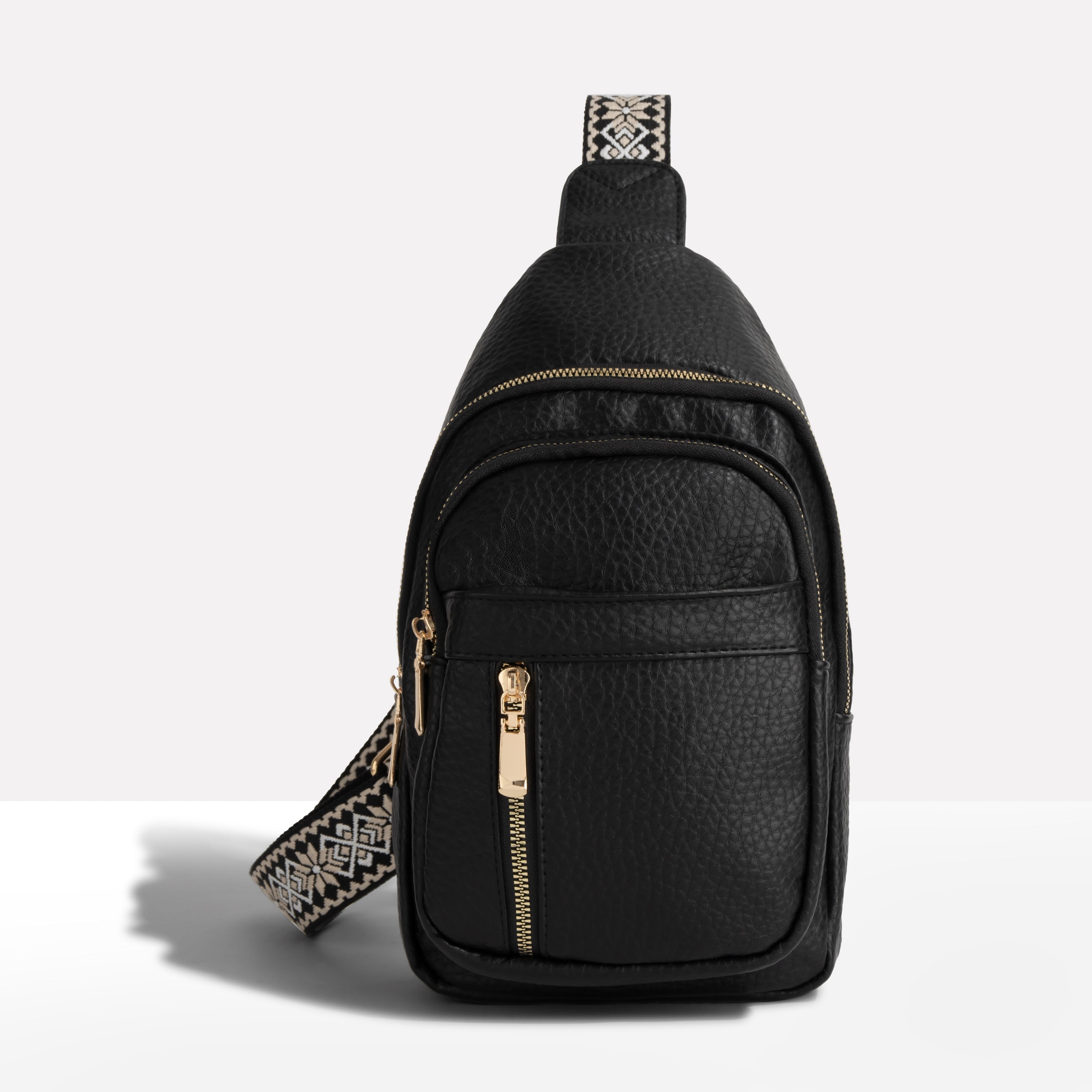 Anti-Theft Crossbody Bag with RFID Blocking | Lightweight Travel Sling Bag with Slash-Resistant Strap and Hidden Zippers
