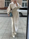 Double-Breasted Maxi Coat for Women